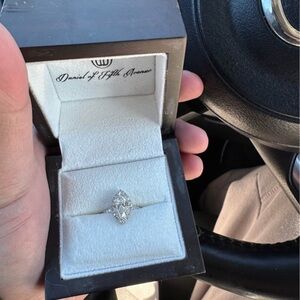 14k White Gold Daniel of 5th Avenue 1.83 tcw. Sz 6